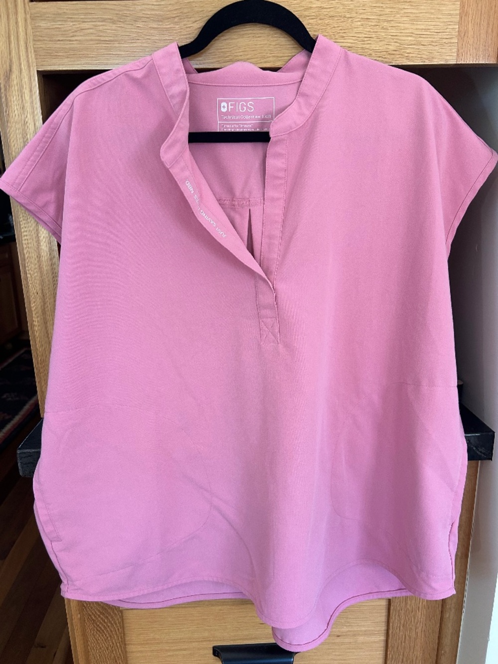 2pc Scrubs set Figs Chalk Pink Zamora Jogger Pants XXL Rafaela Top XXL